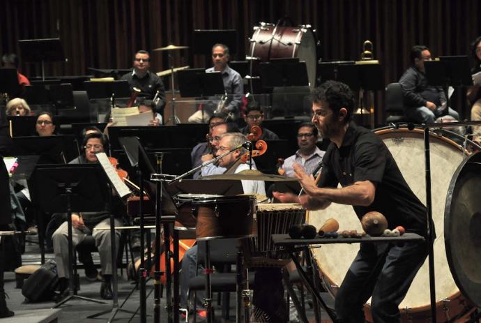 Realizan concierto la OSN y al ensamble Tambuco en Bellas Artes