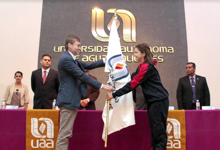 Más de 100 atletas de la UAA son abanderados para participar en la Universiada Regional del Condde