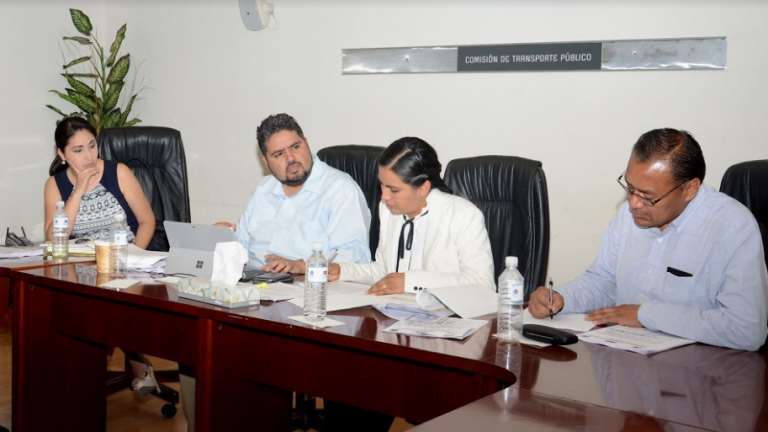 Sesiona Comisión de Transporte Público