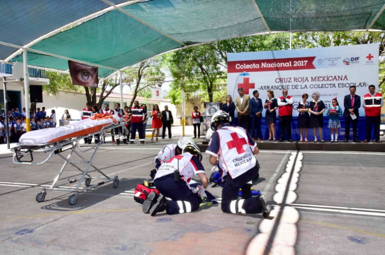 Inician la colecta escolar de la Cruz Roja 2017