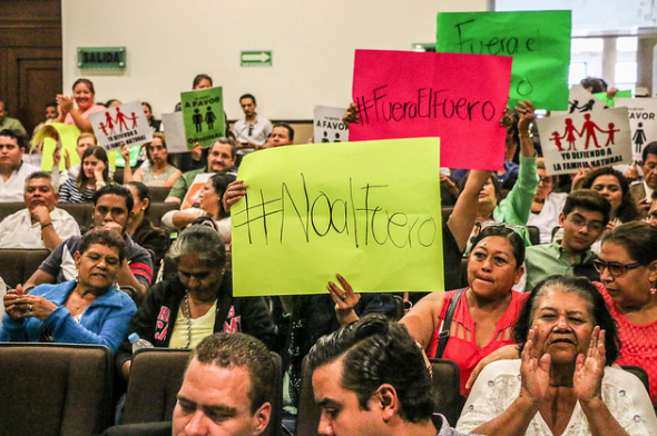 Busca el PRD acuerdos con Acción Nacional para acotar el fuero