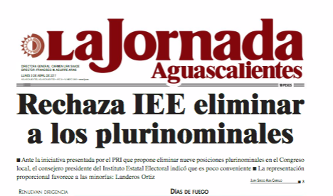 LJA lunes 3 de abril 2017