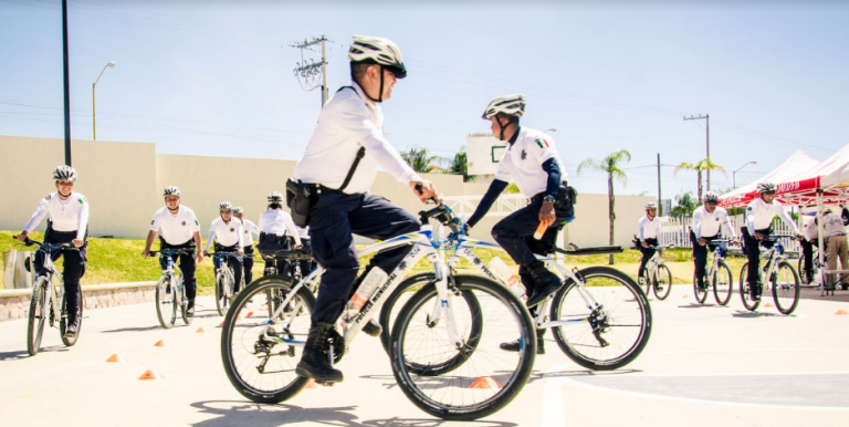 Primer curso de capacitación a ciclopolicías