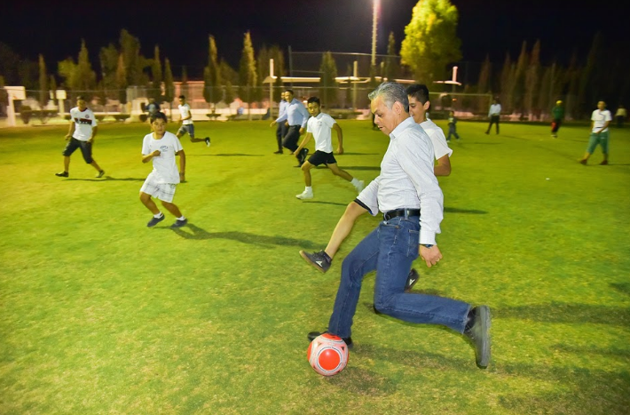 Mejores espacios para el deporte son parte de la estrategia de Prevención Social