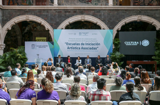 Implementarán Programa Nacional  de Escuelas de Iniciación Artística Asociadas