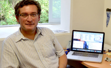 Eric Vázquez, en busca de materia oscura a dos mil metros bajo tierra