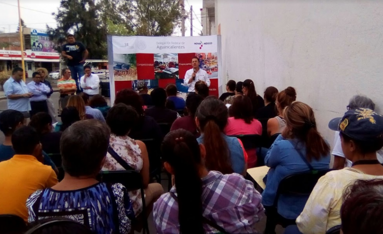 Brigadas económicas en el Ojocaliente