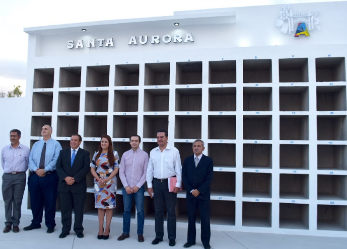 Amplían nichos en el Panteón de Nuestra Señora del Refugio
