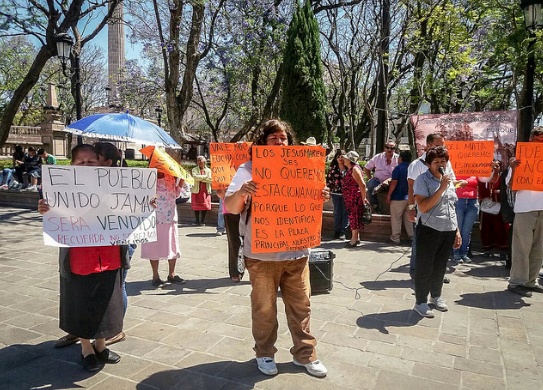 Jesusmarienses se oponen a construcción de estacionamiento subterráneo