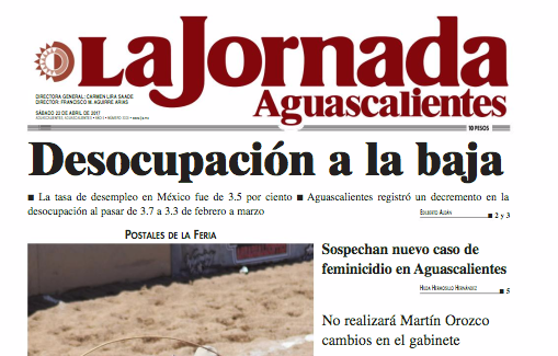 LJA sábado 22 de abril 2017