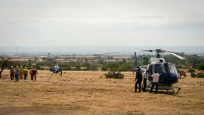Siniestra incendio 765 hectáreas en el Cerro del Muerto