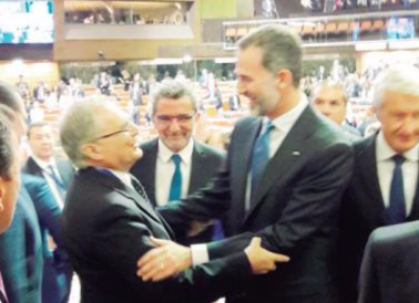 Encuentro con el rey Felipe VI