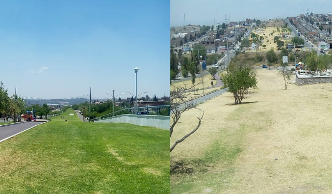 En mal estado, la Línea Verde