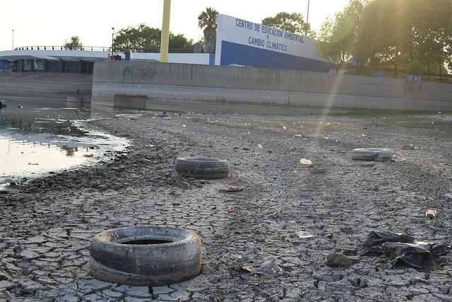 En el olvido Escuela Ambiental de la Presa de los Gringos
