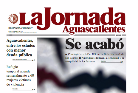 LJA Lunes 8 de mayo 2017