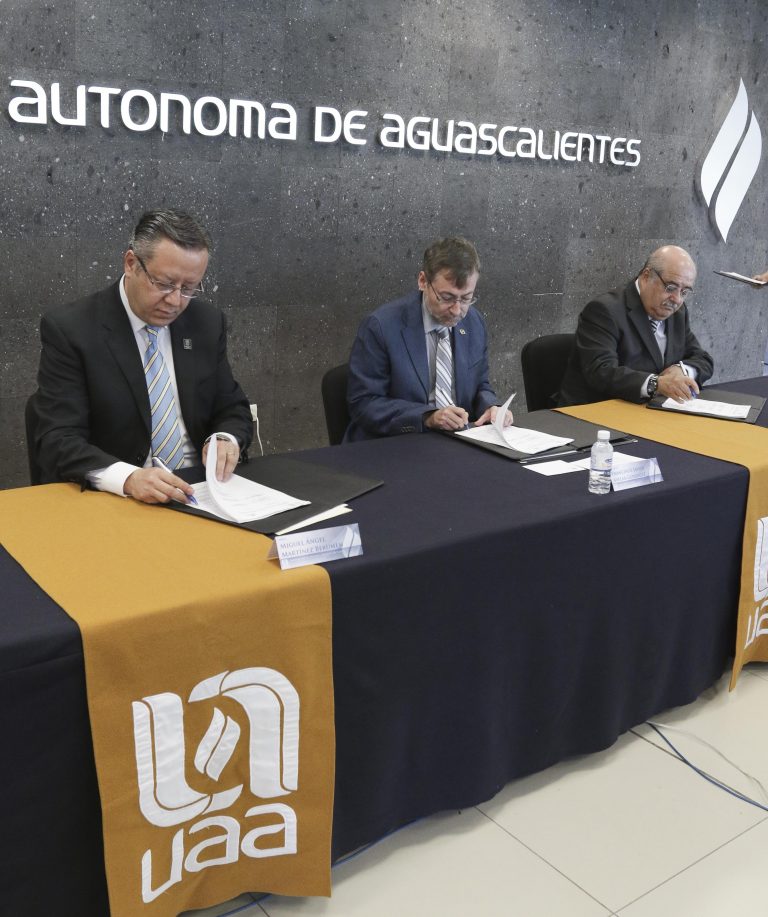 UAA firma convenio de colaboración con la Sefirecu