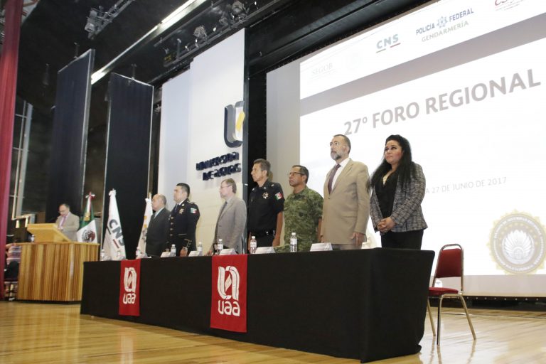 Inició Foro Regional para la prevención de conductas criminógenas y antisociales en la UAA