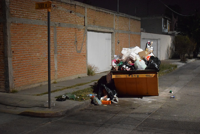Es necesaria una política de cero tolerancia para quien tire basura en las calles de Aguascalientes
