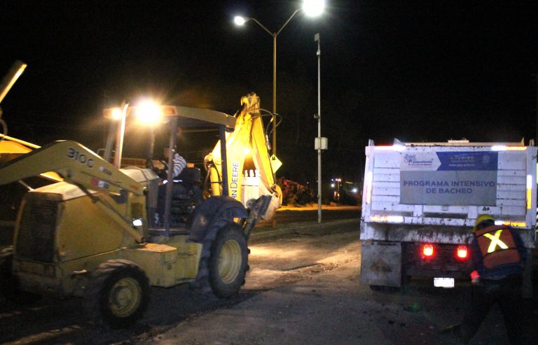 Apenas un 30% en la segunda etapa del programa Bacheo Nocturno