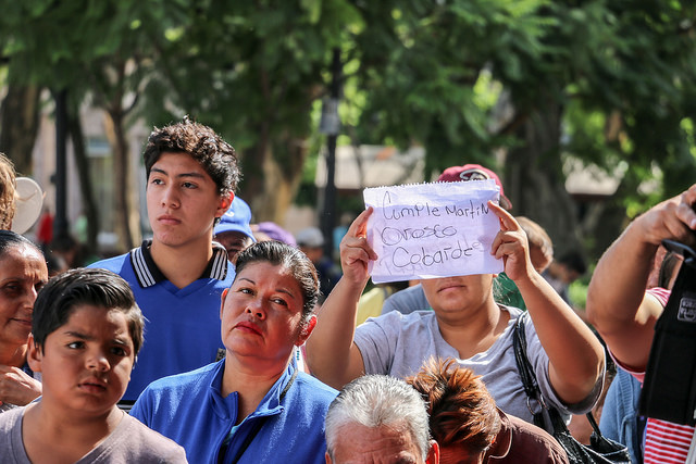 Integrantes del Frente Común exigen al gobernador cumplir promesas de campaña