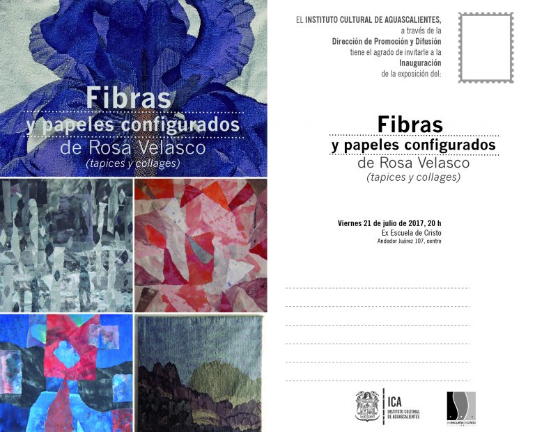 Este viernes se inaugura la exhibición de Rosa Velasco: Fibras y Papeles Configurados