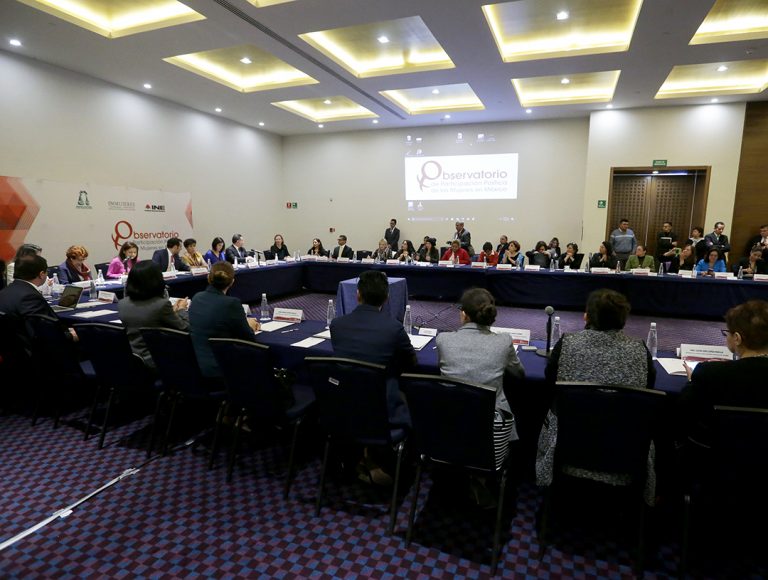 Presentan conclusiones de la Tercera Reunión del Observatorio de Participación Política de las Mujeres en México