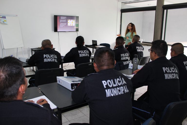 Se capacitan policías de Calvillo