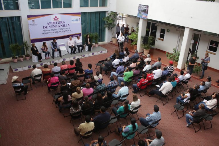 Da Pabellón perspectiva de género al Programa de Mejoramiento de Vivienda