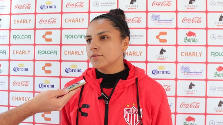 Estoy lista para representar a Necaxa: Paulina Pérez