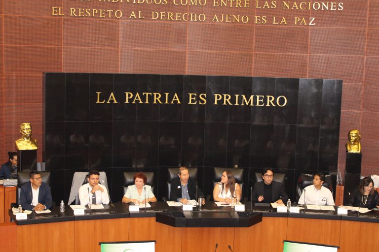 Estudiantes de posgrado exigen al Senado de la República mejores condiciones de trabajo