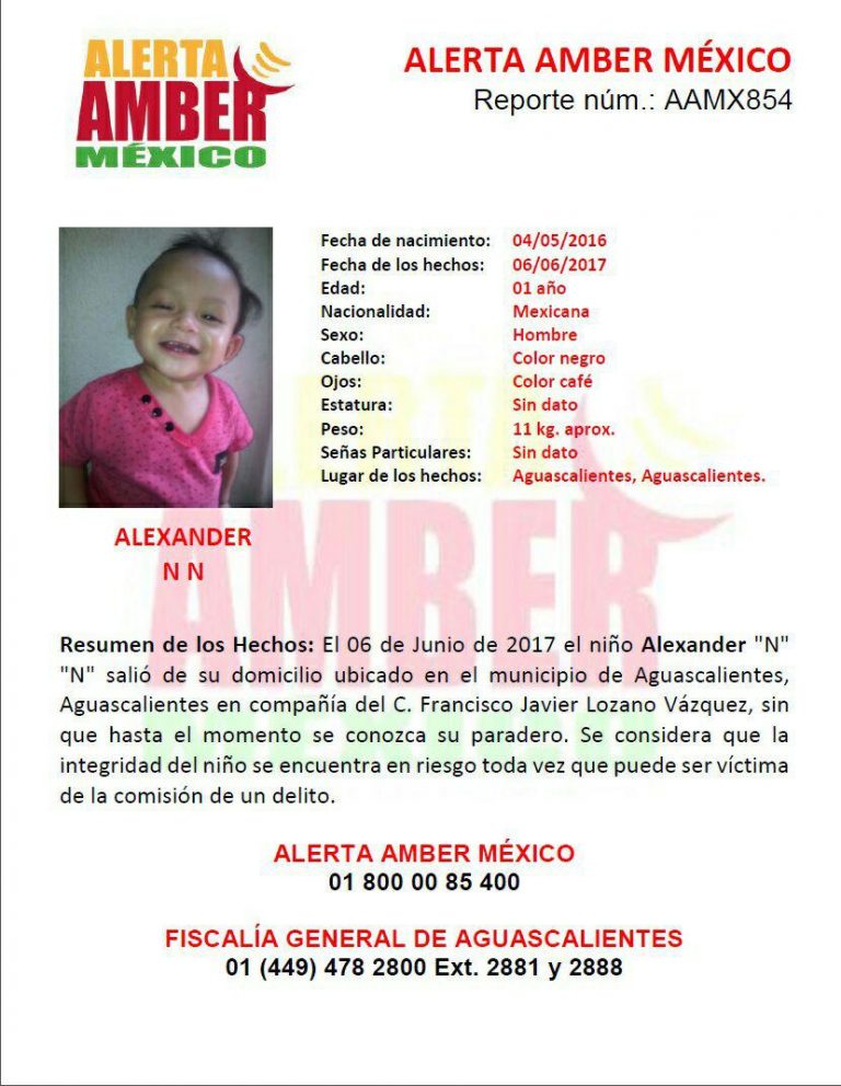 ALERTA AMBER | Alexander N N