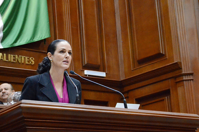 Cristina Urrutia de la Vega rinde su informe en sesión de la Diputación Permanente