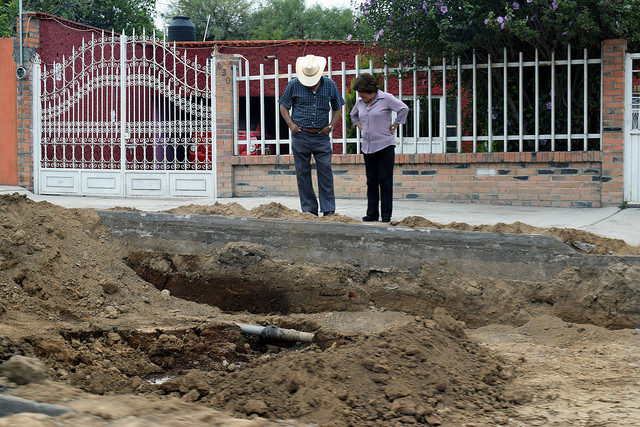 Invierte Jesús María en el mejoramiento de redes de agua potable y sanitarias
