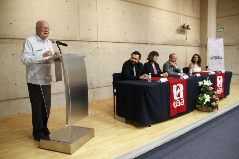 Inician en la UAA las actividades de la Cátedra Alfonso Pérez Romo