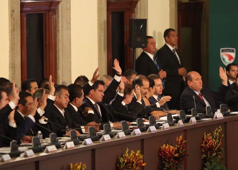 Participa gobierno estatal en sesión del Consejo Nacional de Seguridad Pública