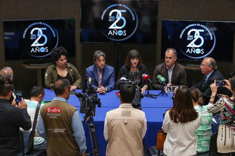 Programa de la tercera temporada de la Orquesta Sinfónica de Aguascalientes