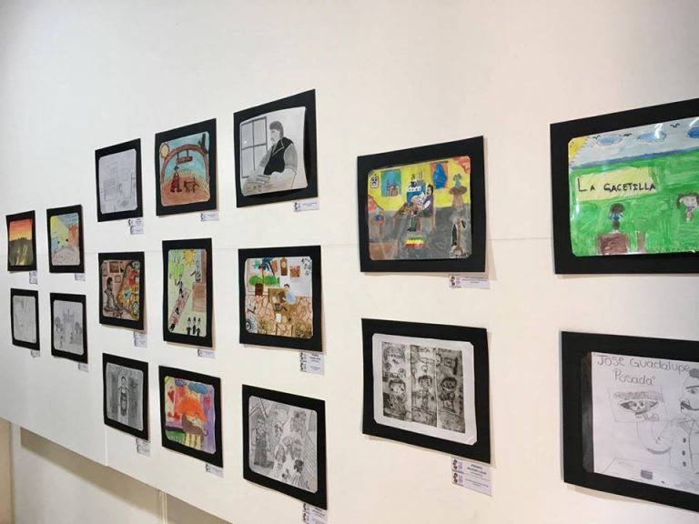 Premian concurso de dibujo, pintura y estampa infantil y juvenil Platícame de Posada