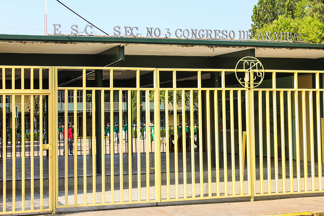 Visita a la Secundaria General No. 3 Congreso de Anáhuac