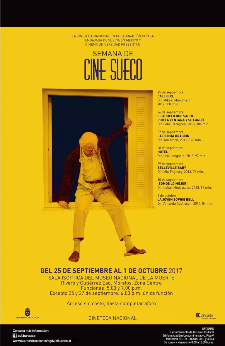 Llega Semana de Cine Sueco a la UAA