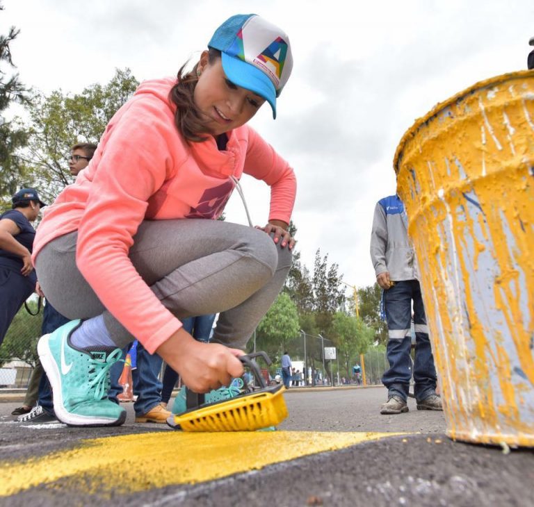 Limpian el Parque vía Santa Anita