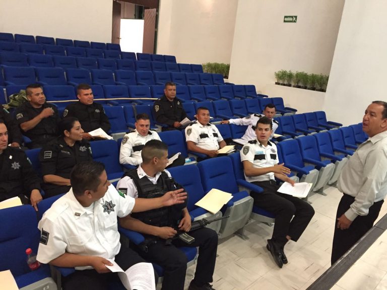 Policías procesales se especializan en el tema de justicia penal