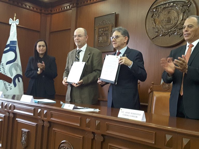 INEE ha establecido convenio con 45 instituciones de educación superior