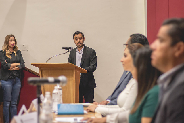 Presentan Sin Voto no Hay Presupuesto en sesión abierta de la Comisión de Asuntos Electorales