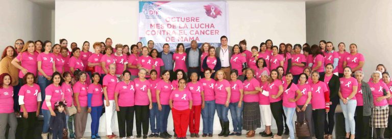 Conmemoran el Día Mundial contra el cáncer de mama