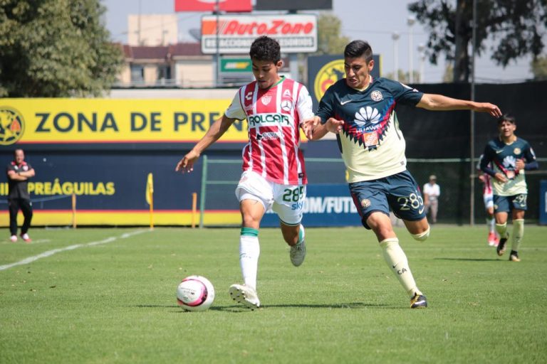 Vence Necaxa sub 17 a su similar de América