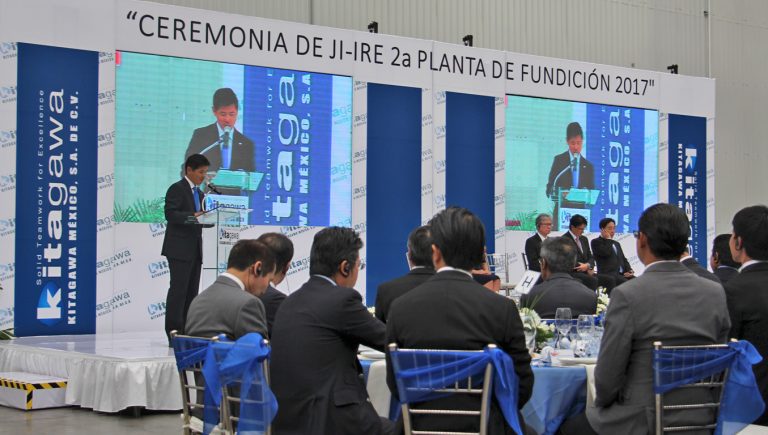 Ampliación de planta de fundición de la empresa Kitagawa