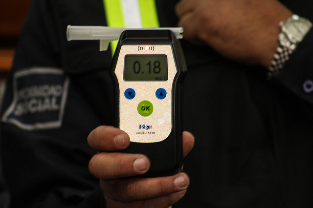 Alcoholímetro ha detectado 2 mil 130 conductores en estado de ebriedad