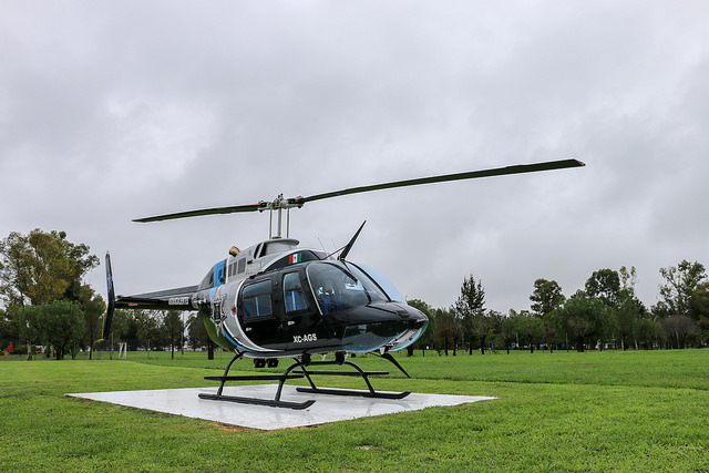 Lleva dos meses parado helicóptero municipal