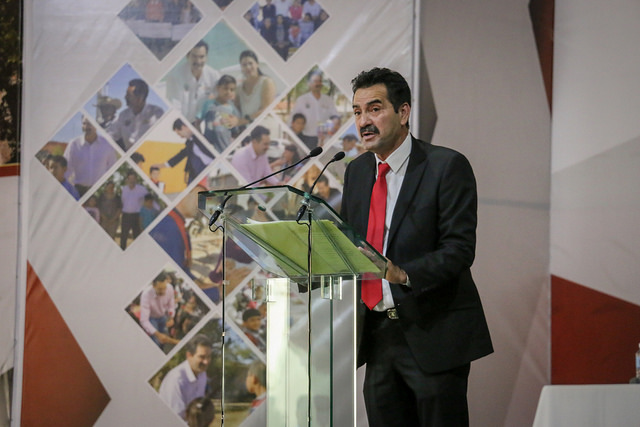 Rinde informe Ramiro Salas Pizaña, alcalde de El Llano