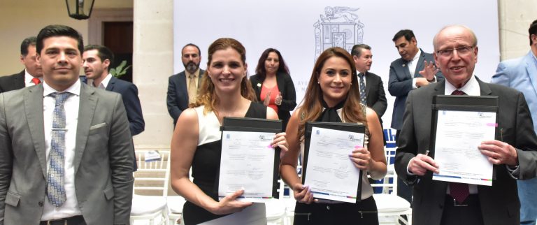 Firma convenio municipio con Fundación de la Industria Alemana para la Cooperación Internacional